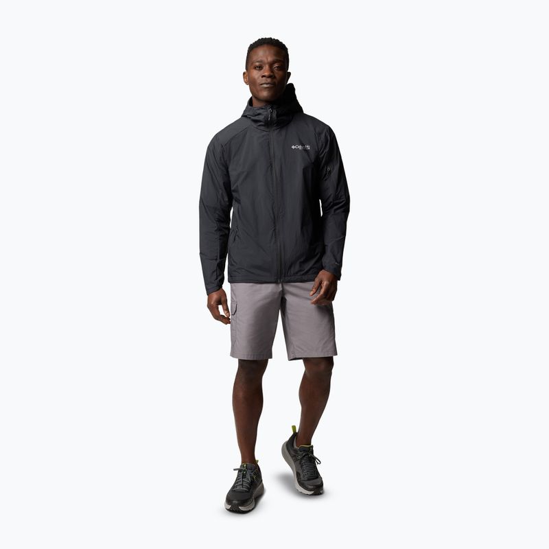 Kurtka przeciwwiatrowa męska Columbia Loop Trail II Windbreaker black 2
