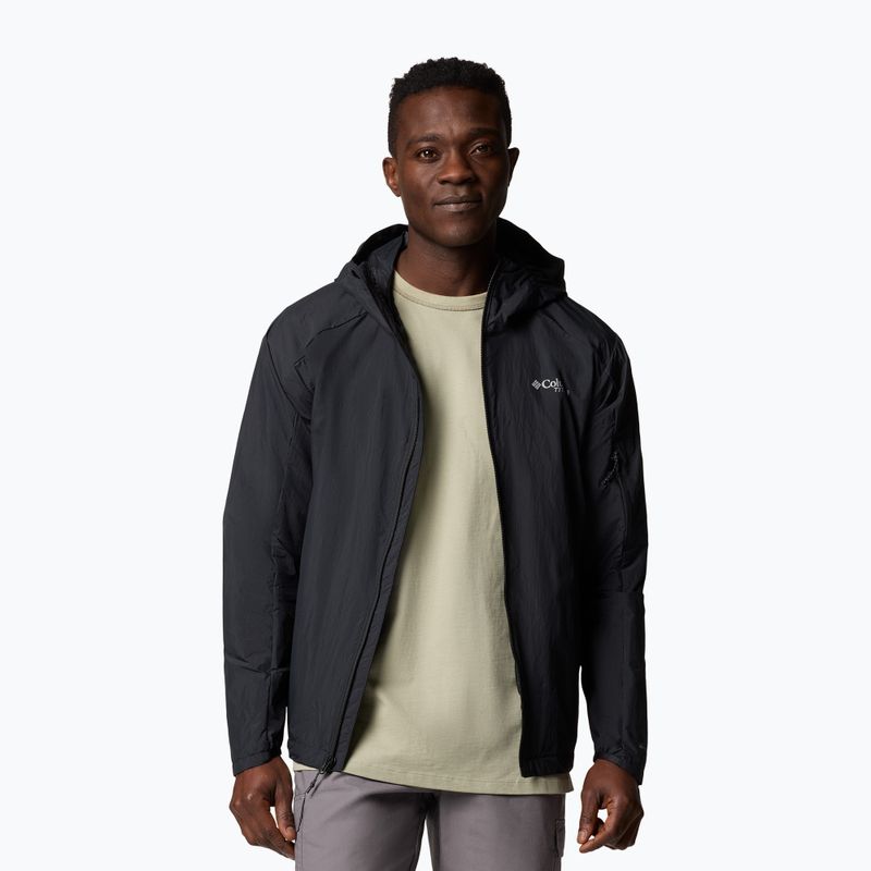 Kurtka przeciwwiatrowa męska Columbia Loop Trail II Windbreaker black 5