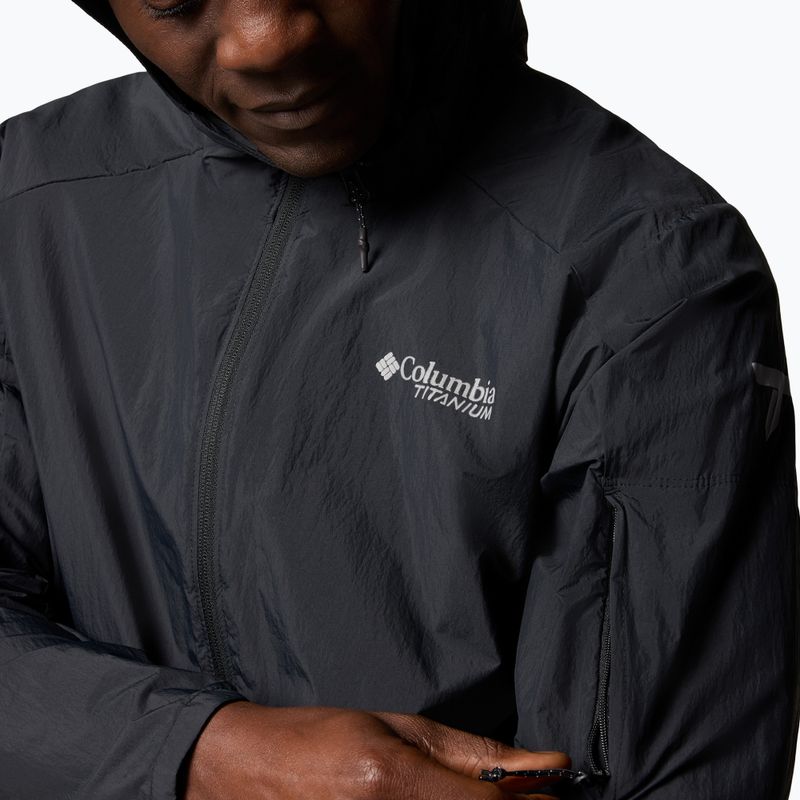 Kurtka przeciwwiatrowa męska Columbia Loop Trail II Windbreaker black 6