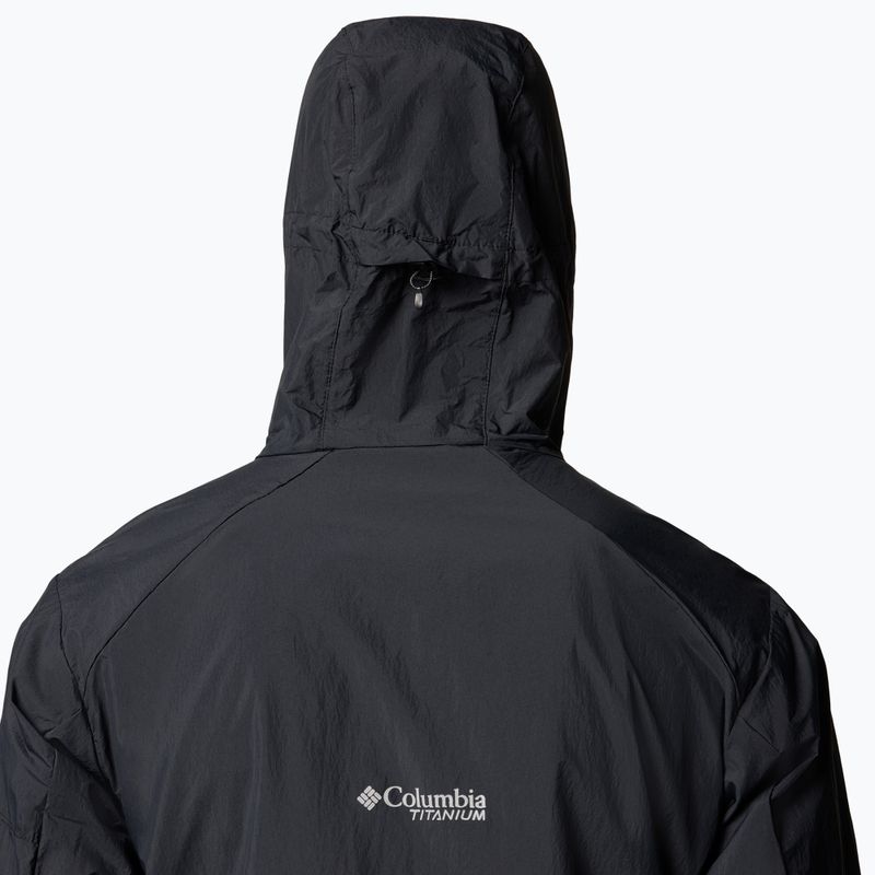 Kurtka przeciwwiatrowa męska Columbia Loop Trail II Windbreaker black 7