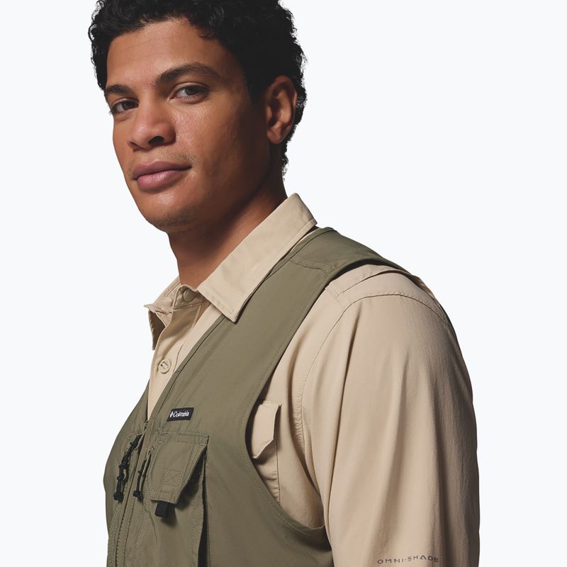 Bezrękawnik trekkingowy męski Columbia Silver Ridge Utility stone green 8