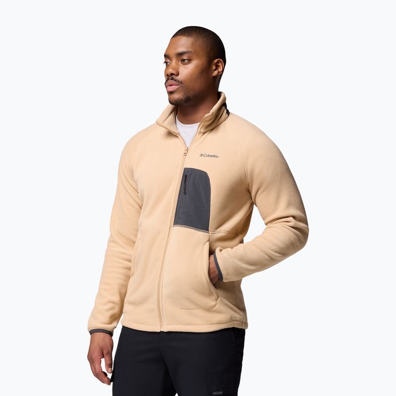 Bluza polarowa męska Columbia Rapid Expedition II Full Zip Fleece canoe/shark 4