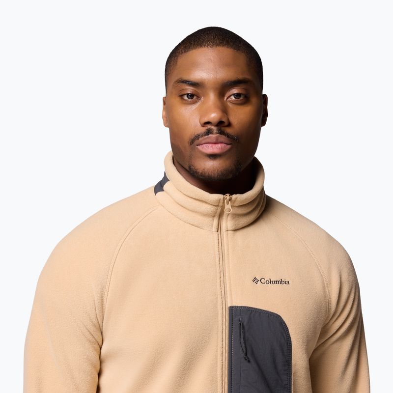 Bluza polarowa męska Columbia Rapid Expedition II Full Zip Fleece canoe/shark 5