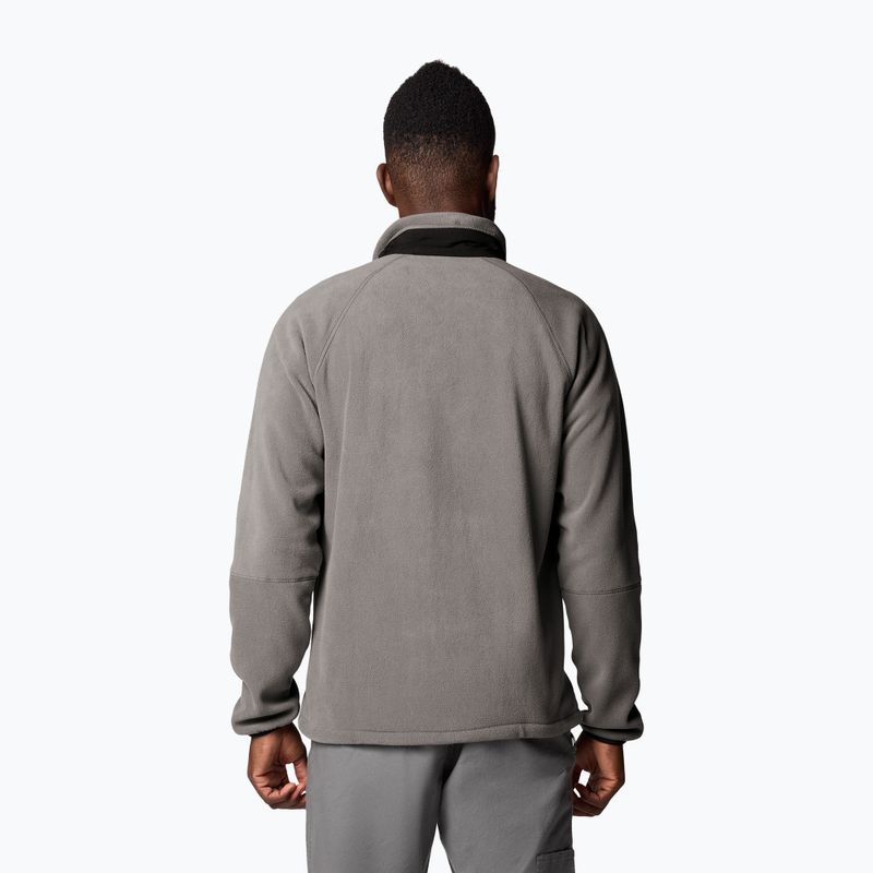 Bluza polarowa męska Columbia Rapid Expedition II Full Zip Fleece city grey/shark 3