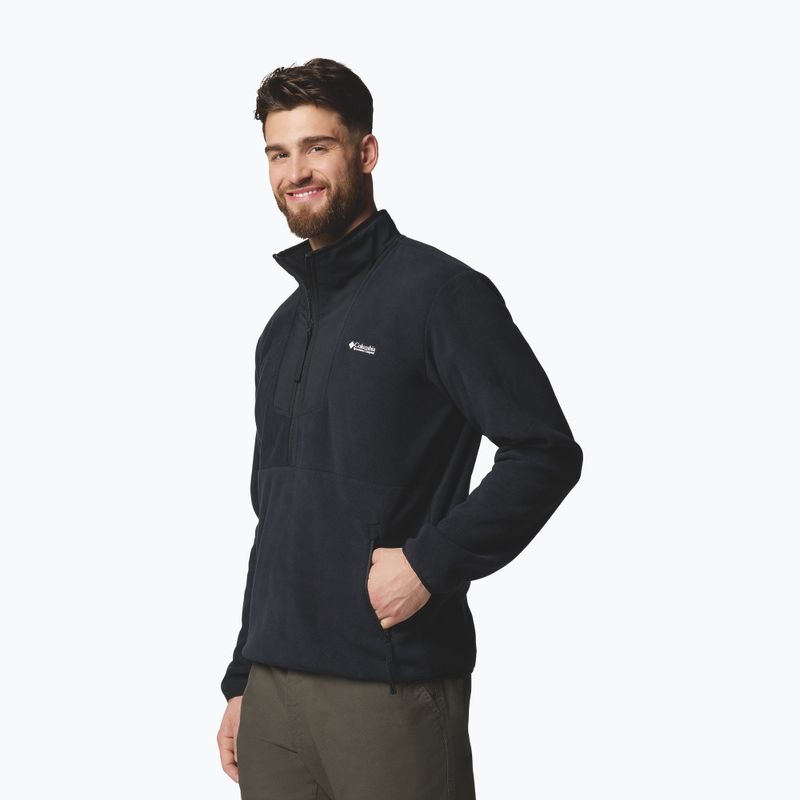 Bluza męska Columbia Sequoia Grove Half Zip Fleece black 4