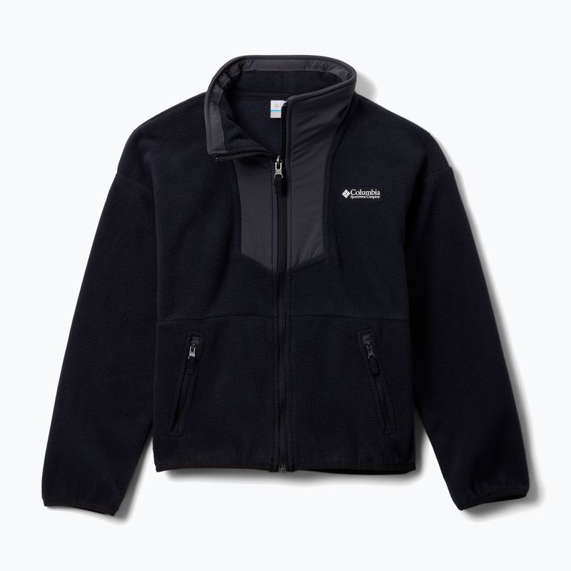 Bluza polarowa dziecięca Columbia Sequoia Grove Full Zip Fleece black