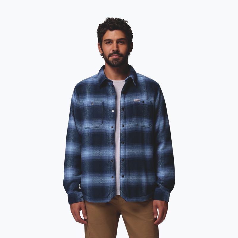Koszula męska Columbia Windward II collegiate navy blurred ombre 5