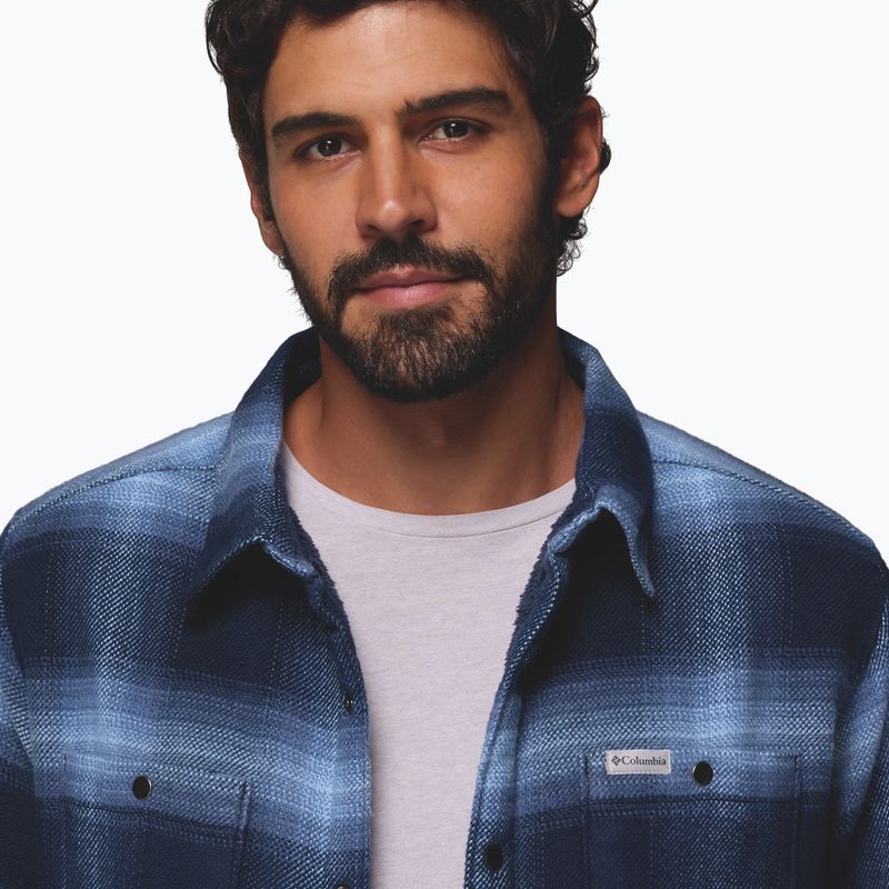 Koszula męska Columbia Windward II collegiate navy blurred ombre 6