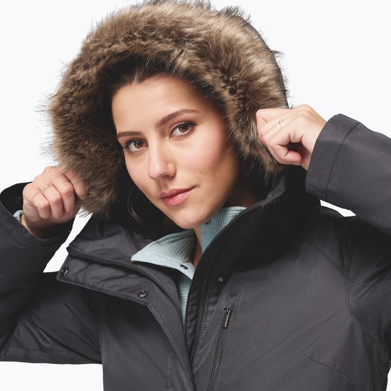 Płaszcz ocieplany damski Columbia Suttle Mountain Long Insulated black 7