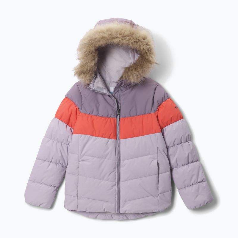 Kurtka narciarska dziecięca Columbia Arctic Blast III lavender pearl/zing/shale purple