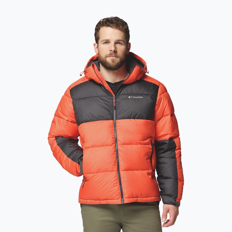 Kurtka ocieplana męska Columbia Pike Lake II Hooded zing/shark