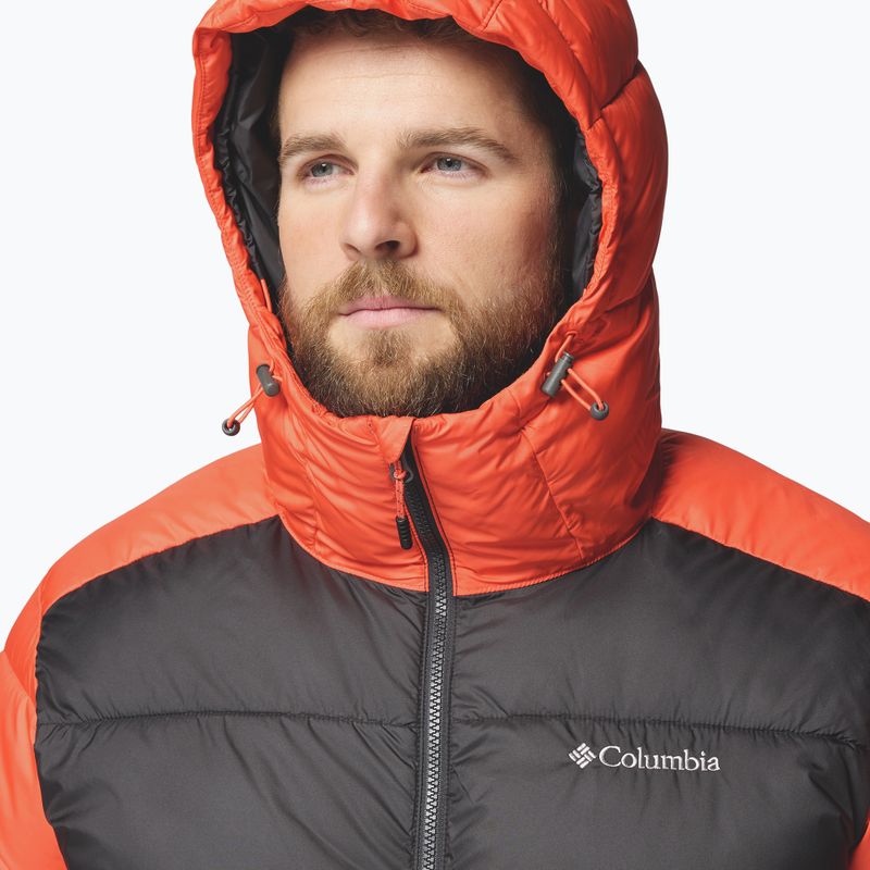 Kurtka ocieplana męska Columbia Pike Lake II Hooded zing/shark 6