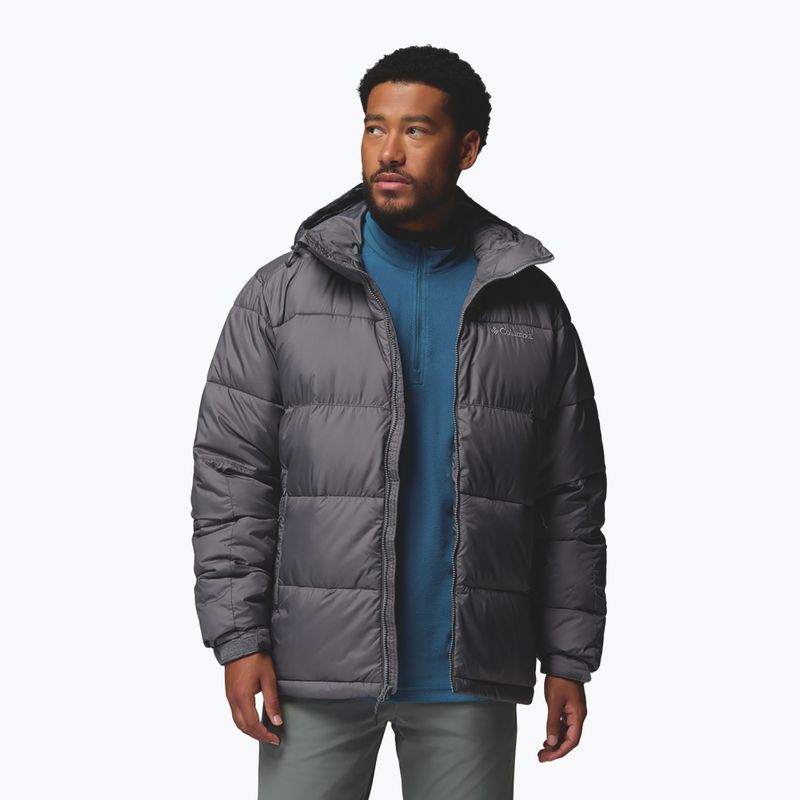 Kurtka ocieplana męska Columbia Pike Lake II Hooded city grey 4