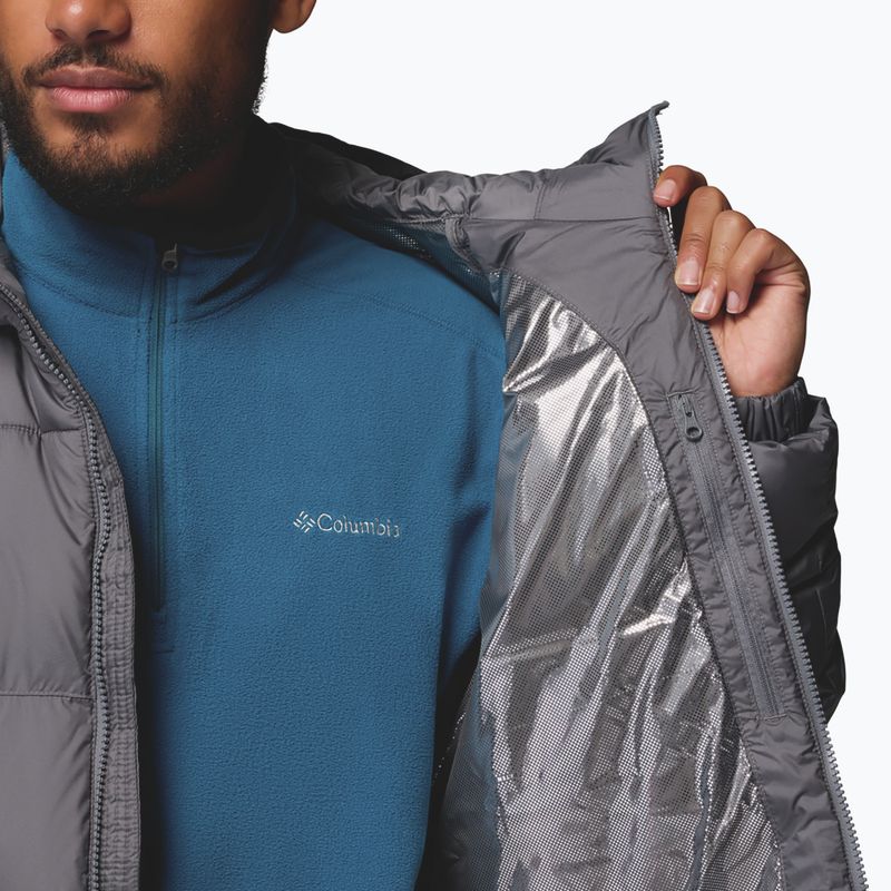 Kurtka ocieplana męska Columbia Pike Lake II Hooded city grey 8