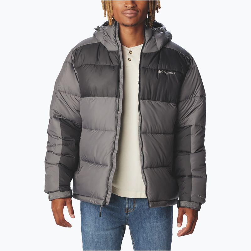 Kurtka ocieplana męska Columbia Pike Lake II Hooded city grey