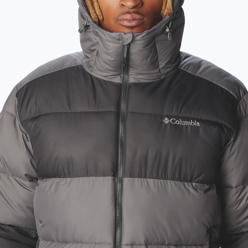 Kurtka ocieplana męska Columbia Pike Lake II Hooded city grey 6