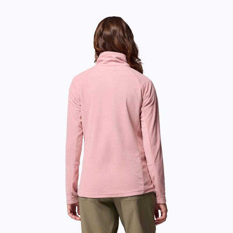 Bluza polarowa damska Columbia Glacial IV 1/2 Zip eraser pink 3