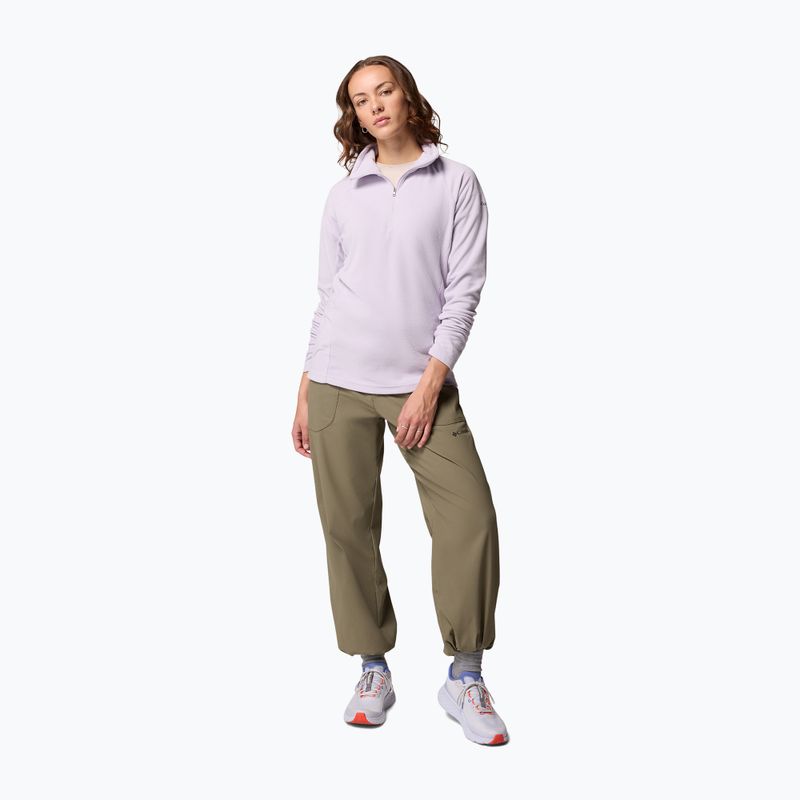 Bluza polarowa damska Columbia Glacial IV 1/2 Zip lavender pearl 2