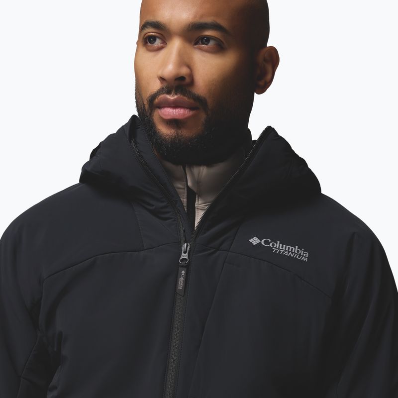 Kurtka ocieplana męska Columbia Silver Leaf Lite Hooded black 7