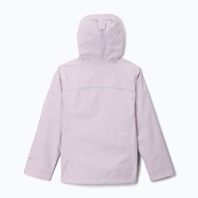 Kurtka przeciwdeszczowa dziecięca Columbia Arcadia II Jacket lavender pearl 2