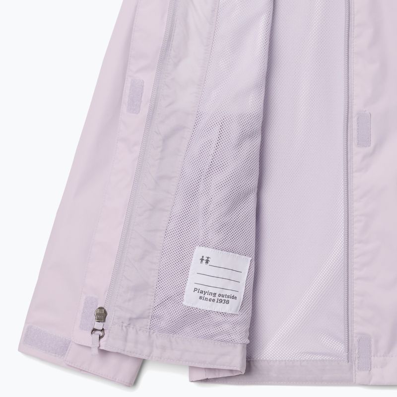 Kurtka przeciwdeszczowa dziecięca Columbia Arcadia II Jacket lavender pearl 3
