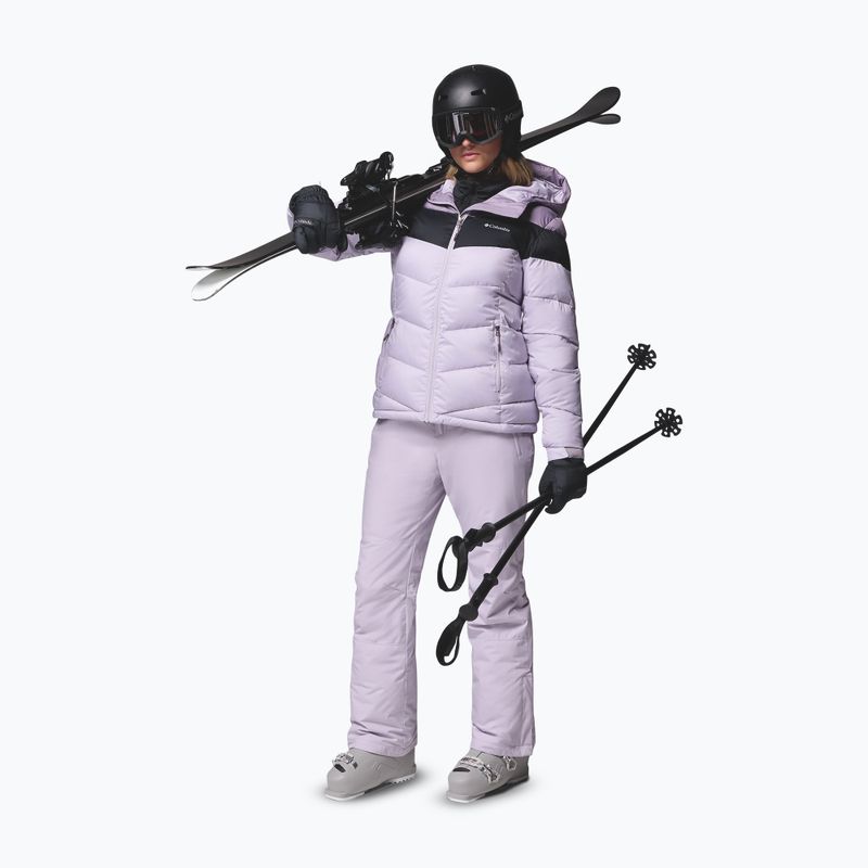 Kurtka narciarska damska Columbia Abbott Peak II Ins lavender pearl/shale purple/black 2