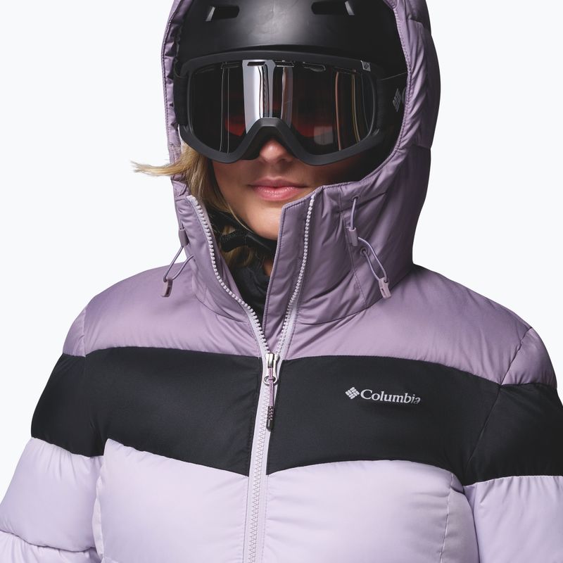 Kurtka narciarska damska Columbia Abbott Peak II Ins lavender pearl/shale purple/black 5