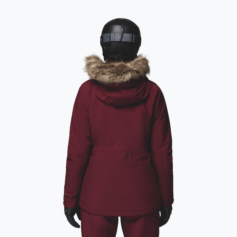 Kurtka narciarska damska Columbia Ava Alpine II Ins rich wine 3