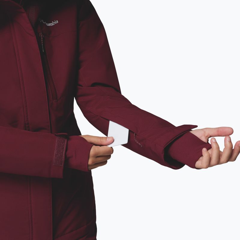 Kurtka narciarska damska Columbia Ava Alpine II Ins rich wine 7