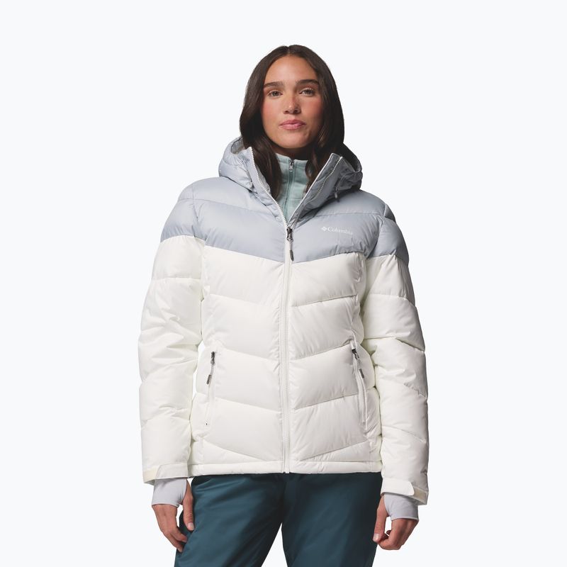 Kurtka narciarska damska Columbia Abbott Peak II Ins sea salt/cirrus grey