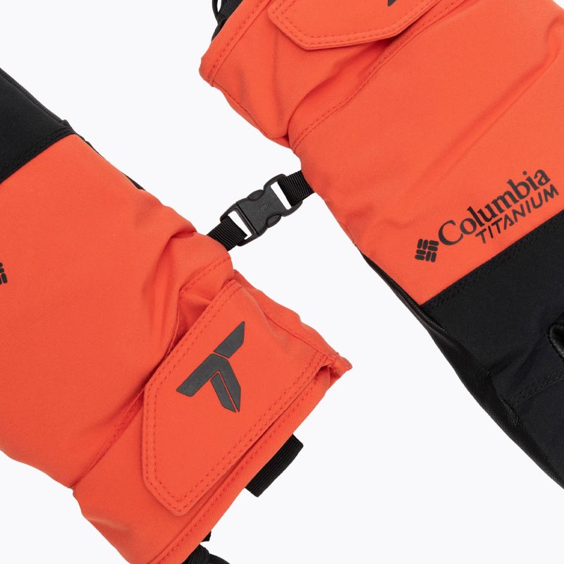 Rękawiczki trekkingowe męskie Columbia PowBound zing/black 4