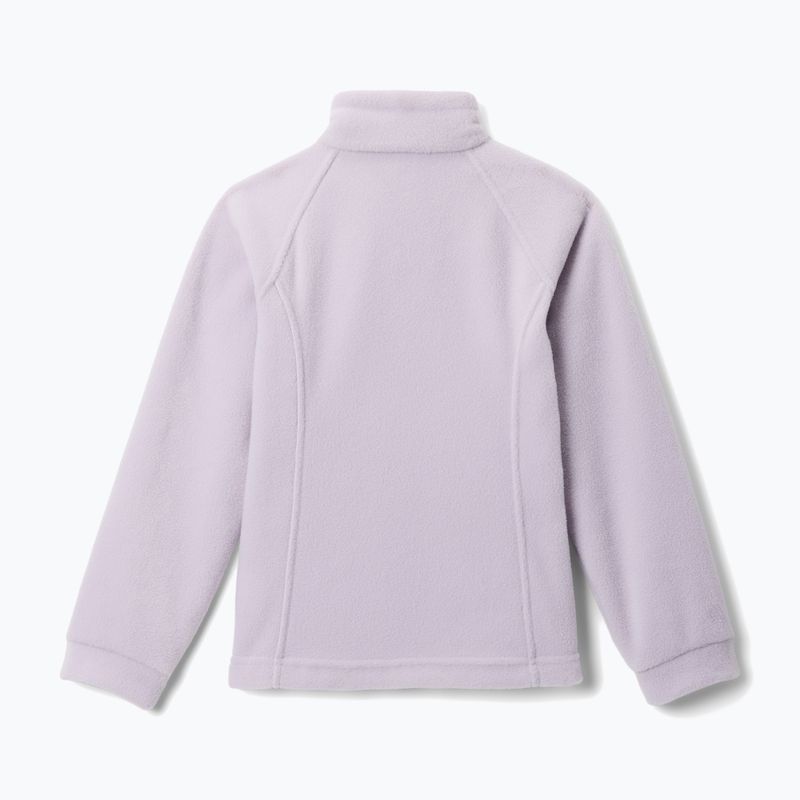 Bluza polarowa dziecięca Columbia Benton Springs Fleece lavender pearl 2