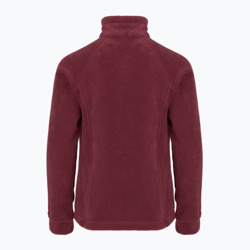 Bluza polarowa dziecięca Columbia Benton Springs Fleece rich wine 2