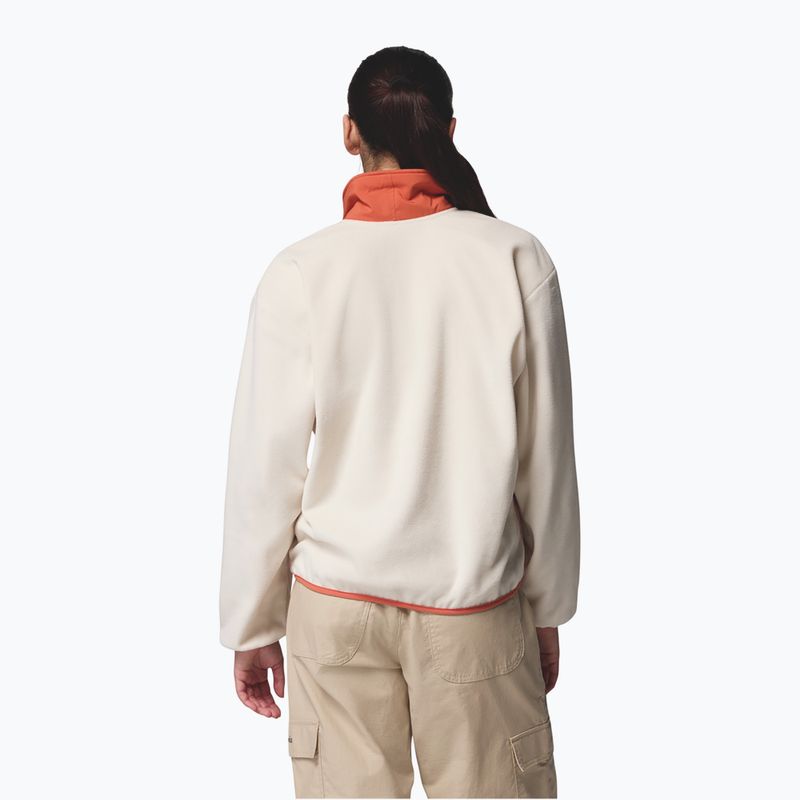 Bluza damska Columbia Sequoia Grove 1/2 Zip Fleece chalk/eraser pink/tuscan 3