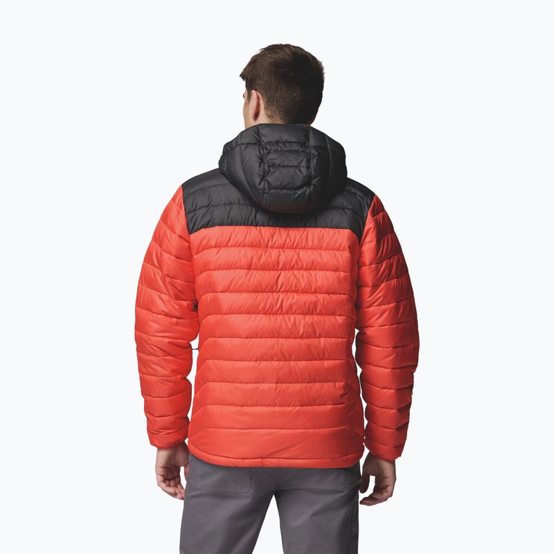 Kurtka męska Columbia Powder Lite II Hooded zing/shark 3