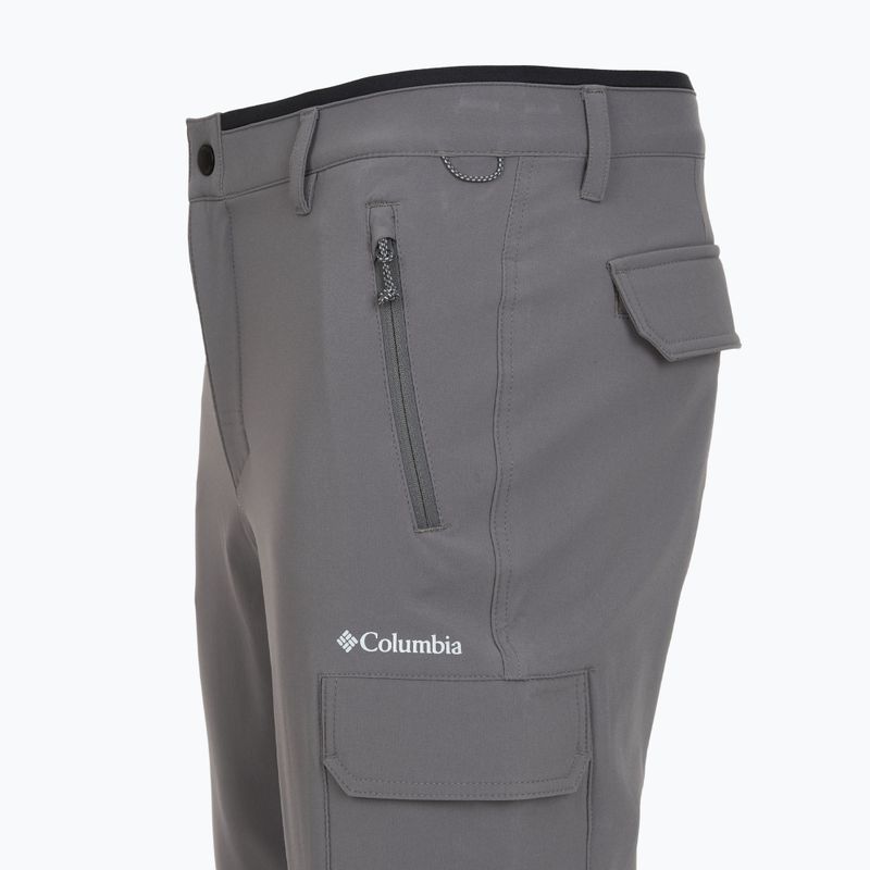Spodnie trekkingowe męskie Columbia Tech Trail Utility Winter city grey 13