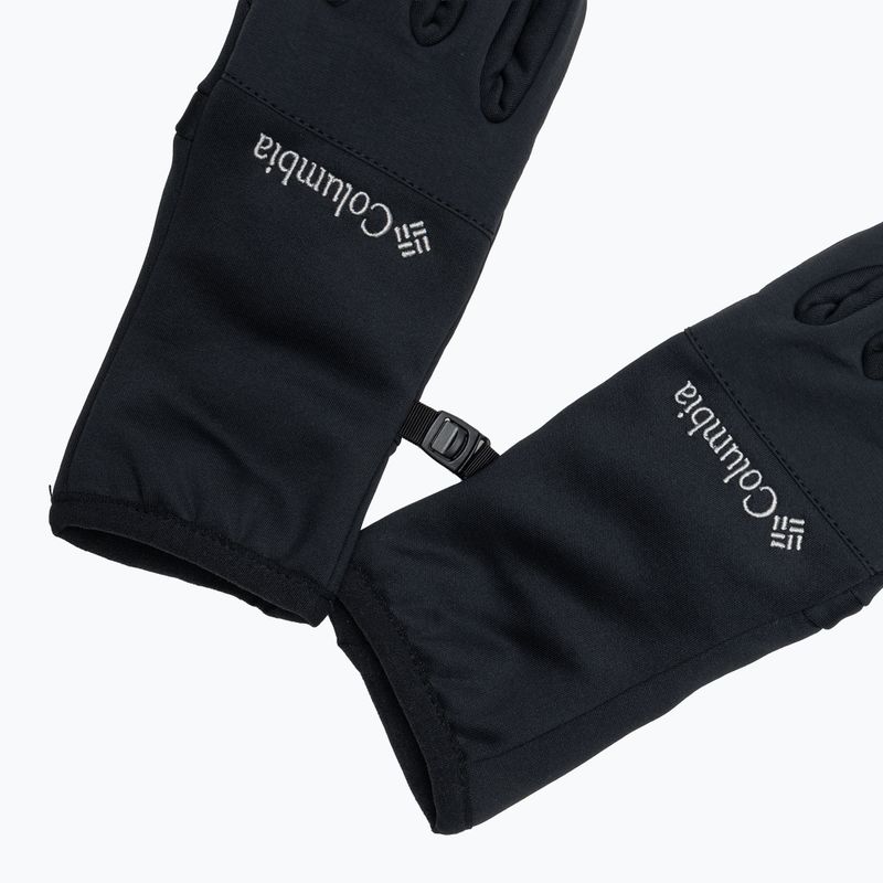 Rękawiczki trekkingowe damskie Columbia Arctict Peak black 6