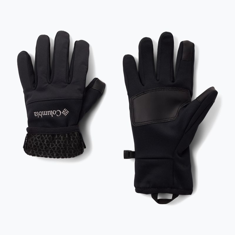 Rękawiczki trekkingowe damskie Columbia Arctict Peak black 2