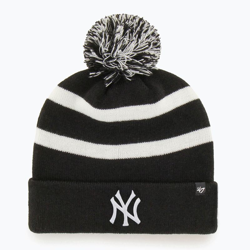 Czapka zimowa 47 Brand MLB New York Yankees Breakaway black