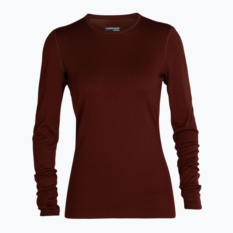 Bluza termoaktywna damska icebreaker 200 Oasis Crewe espresso 5