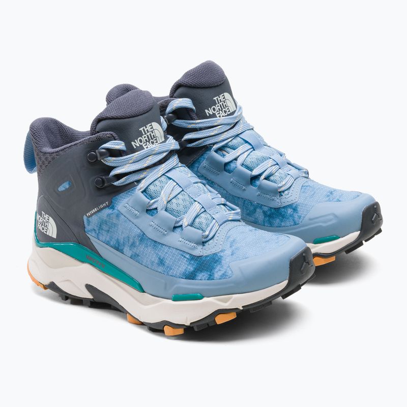 Buty turystyczne damskie The North Face Vectiv Exploris Mid Futurelight btbluretrdyeprint/ vndsgry 4