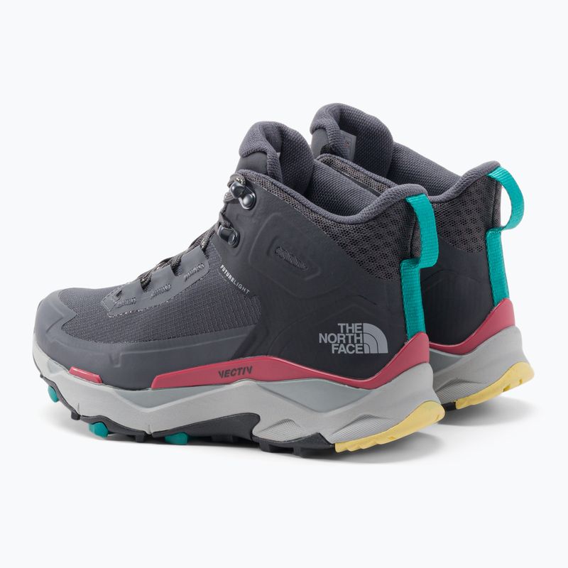 Buty turystyczne damskie The North Face Vectiv Exploris Mid Futurelight zinc grey/asphalt grey 3