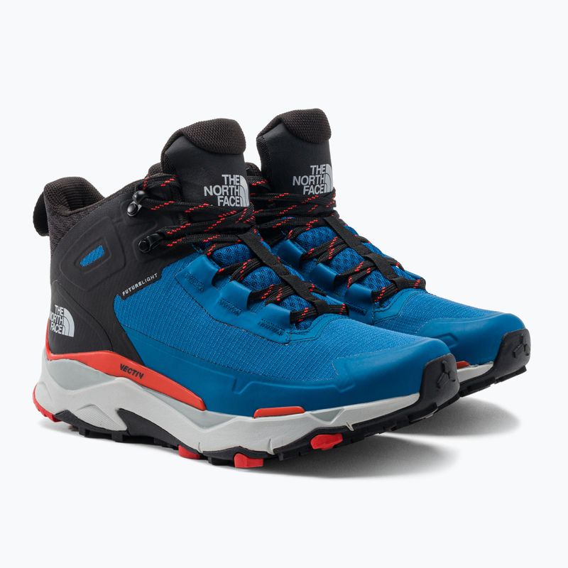 Buty turystycznemęskie The North Face Vectiv Exploris Mid Futurelight banff blue/black 5