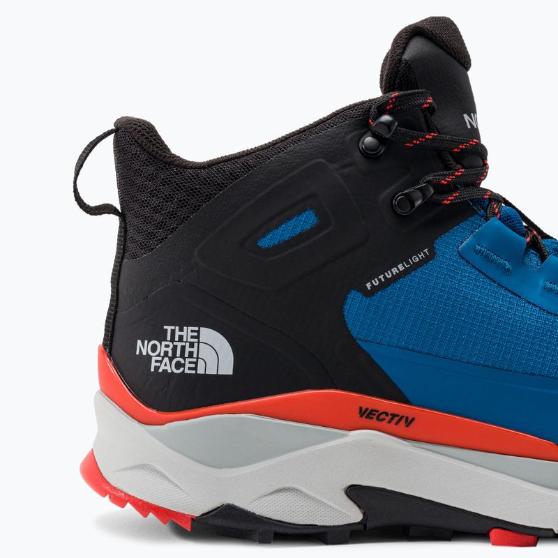 Buty turystycznemęskie The North Face Vectiv Exploris Mid Futurelight banff blue/black 7