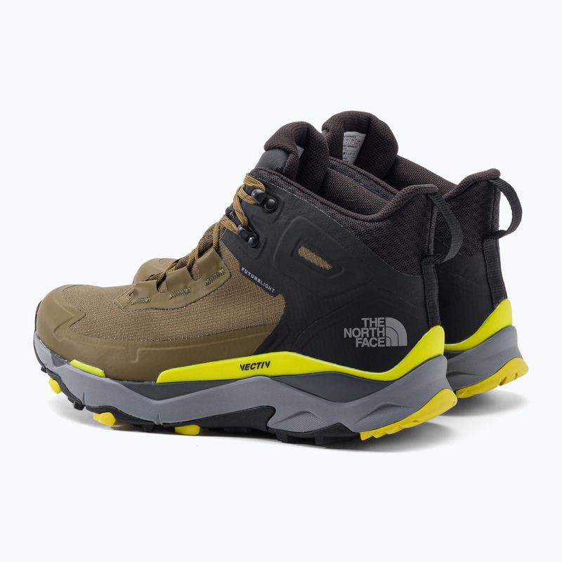 Buty turystyczne męskie The North Face Vectiv Exploris Mid Futurelight military olive/black 3