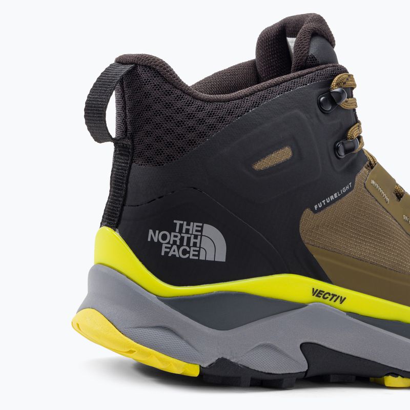 Buty turystyczne męskie The North Face Vectiv Exploris Mid Futurelight military olive/black 7