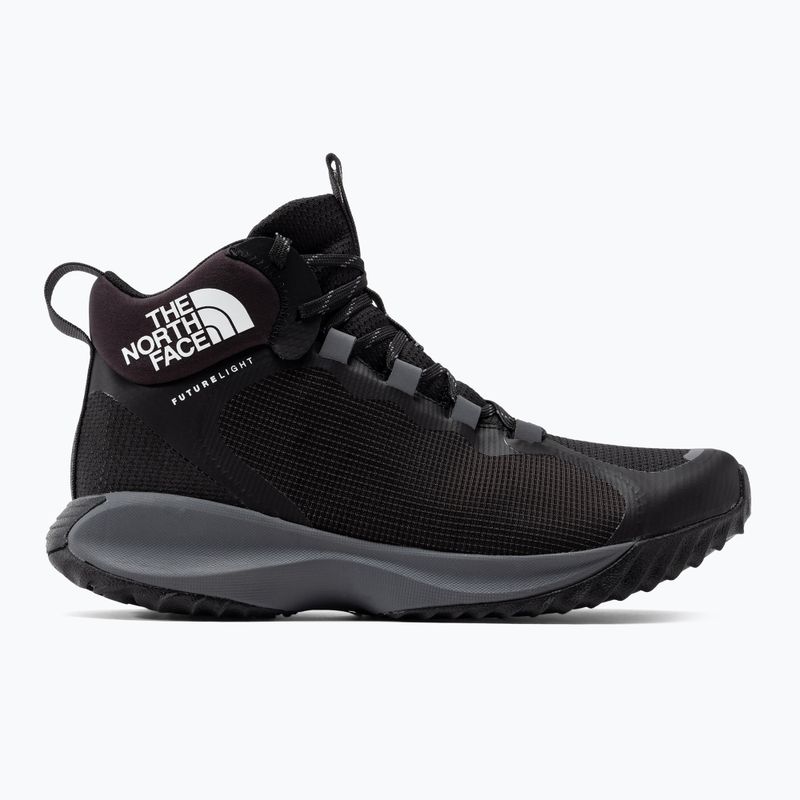 Buty turystyczne  męskie The North Face Wayroute Mid Futurelight black/vanadis grey 2