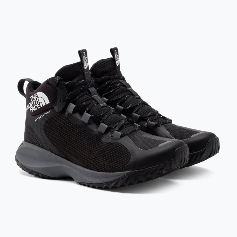 Buty turystyczne  męskie The North Face Wayroute Mid Futurelight black/vanadis grey 5