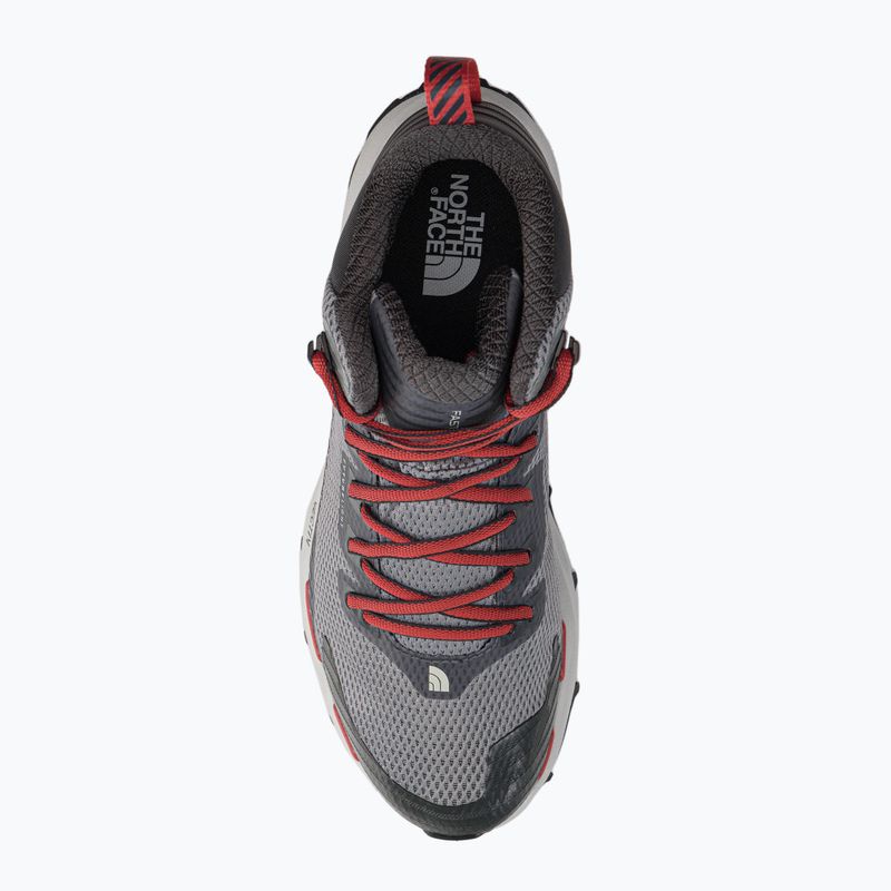 Buty turystyczne męskie The North Face Vectiv Fastpack Mid Futurelight meld grey/asphalt grey 6