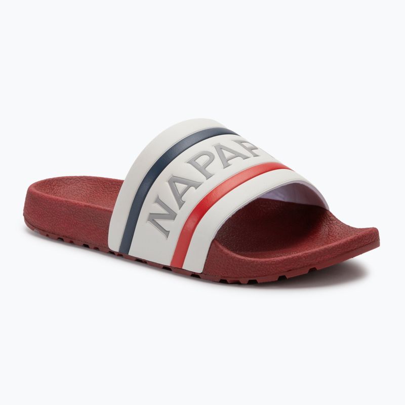 Klapki męskie Napapijri NP0A4GTVCV red/white/navy